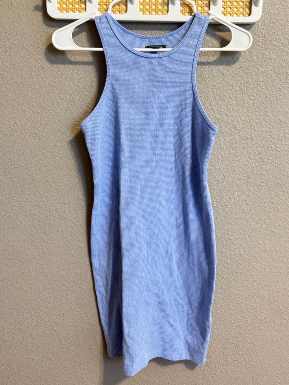 wild fable Light blue Ribbed Tank Dress